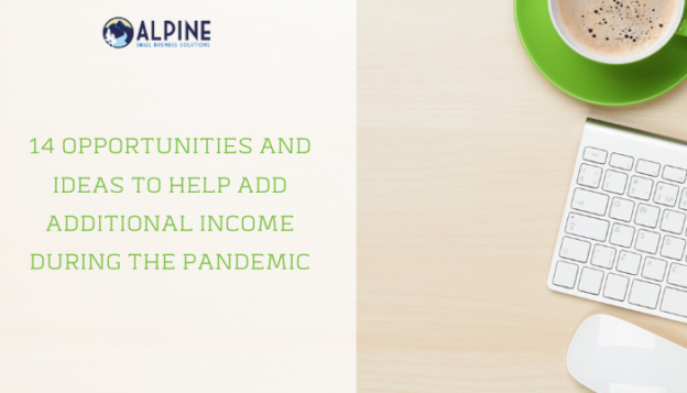 14 Opportunities and Ideas to Help Add Additional Income During the Pandemic